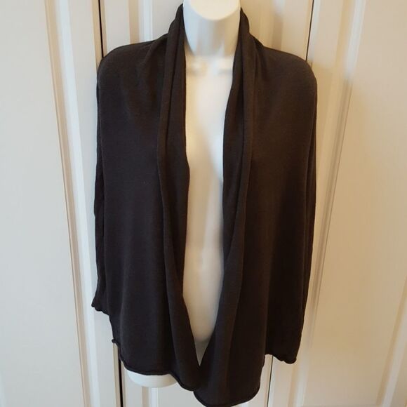 Sweaters - Dark grey cardigan 